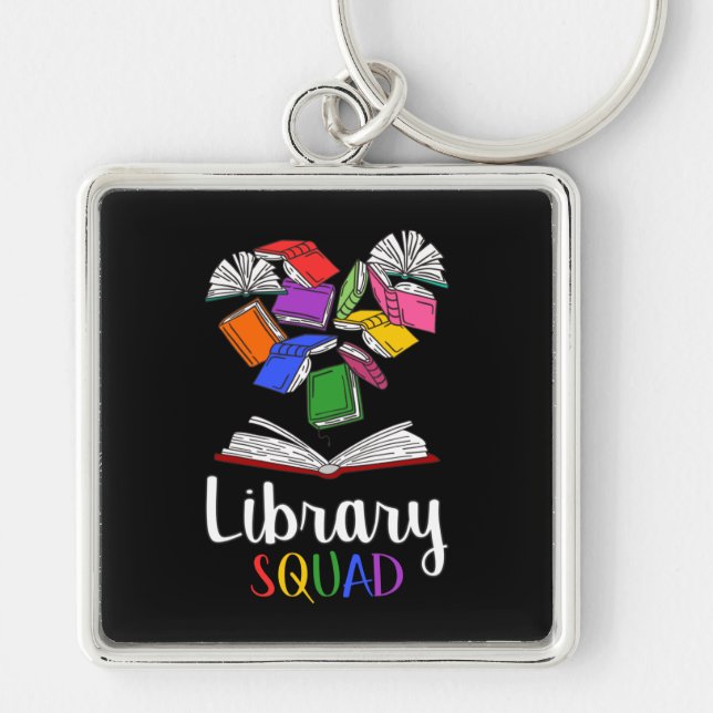 Library Squad I Keychain (Front)