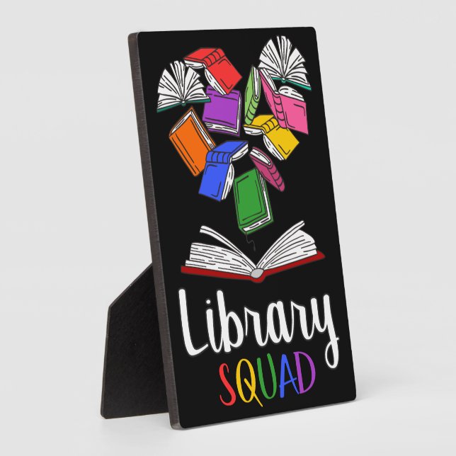 Library Squad I Plaque (Side)