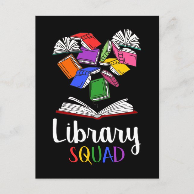 Library Squad I Postcard (Front)