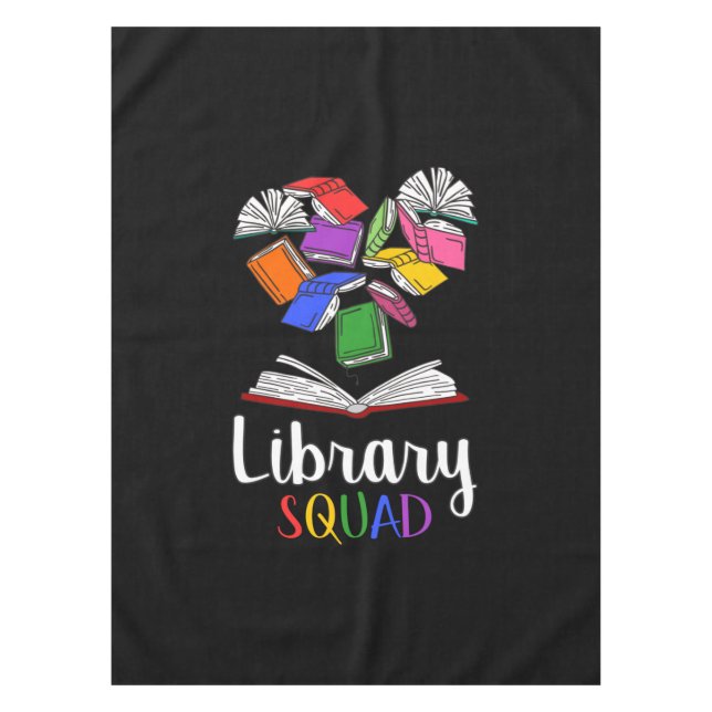 Library Squad I Tablecloth (Front)