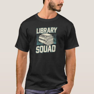 Library Squad Trendy Librarian Aesthetic Essential T-Shirt