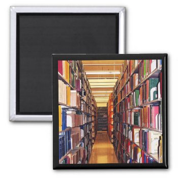 Library Stacks Magnet by Bebops at Zazzle