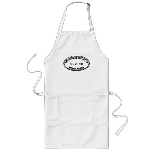 Library Stamp Smithsonian Institution 1944 Long Apron