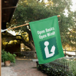 Library Symbol Open Minds Quote House Flag