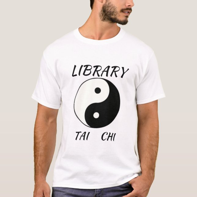 Library Tai Chi t shirt (Front)