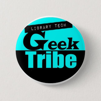 Library Tech Geek Tribe Button