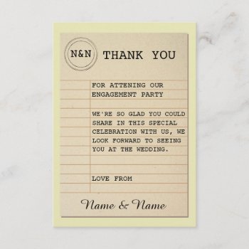Library Thank You Wedding Books Love Story Invitation by WOWWOWMEOW at Zazzle