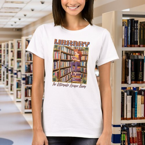 Library The Ultimate Escape Room T_Shirt