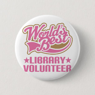 Library Volunteer Gift Button