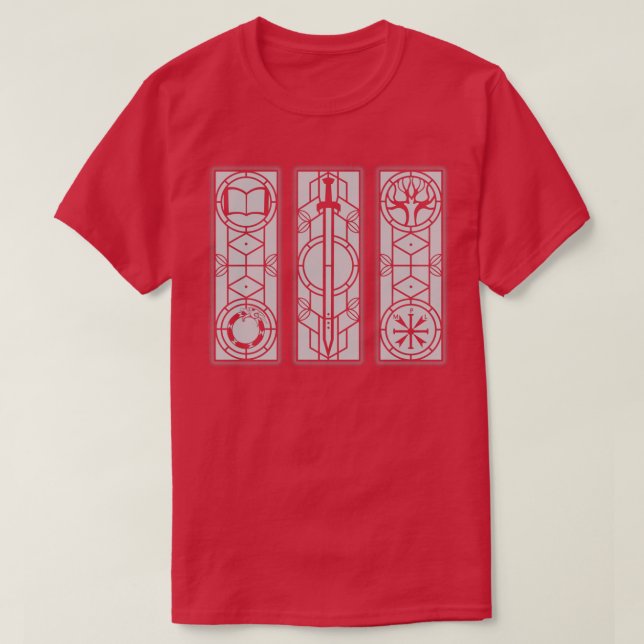 Library Windows  T-Shirt (Design Front)