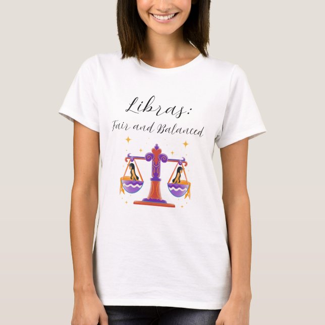 Libras: Fair and Balanced T-Shirt (Front)