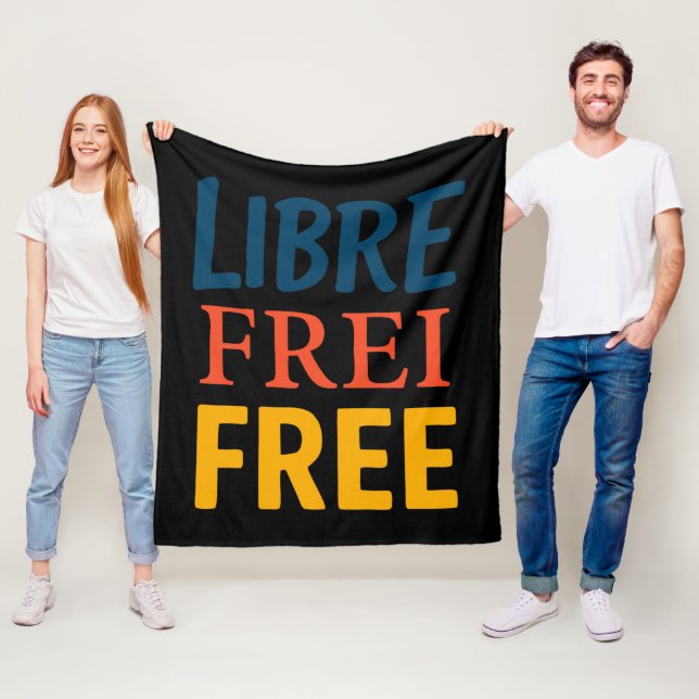 Libre Fleece Blanket (In Situ)
