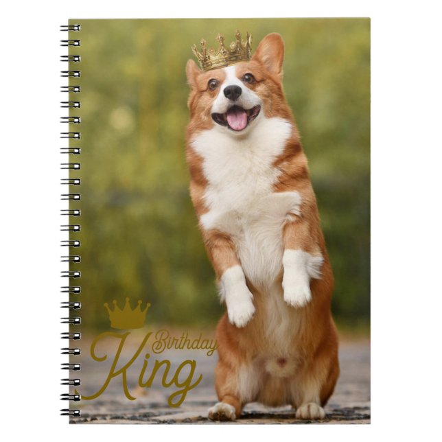 Libreta con imagen de Corgi Notebook (Front)
