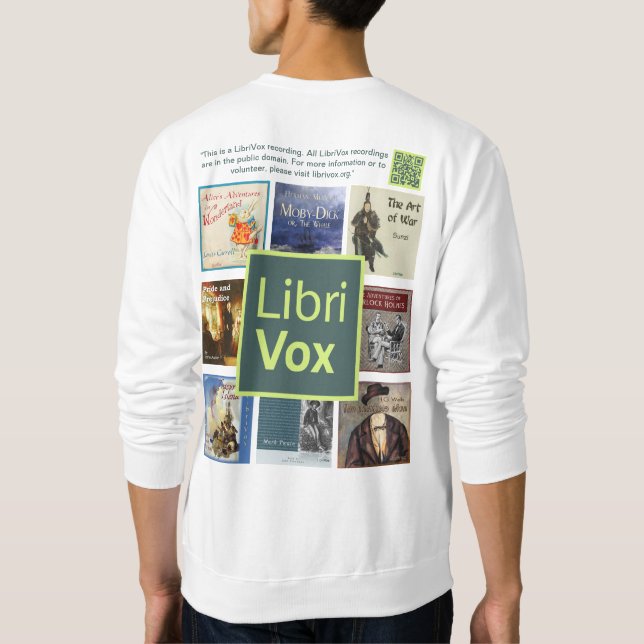 LibriVox Sweatshirt (Back)