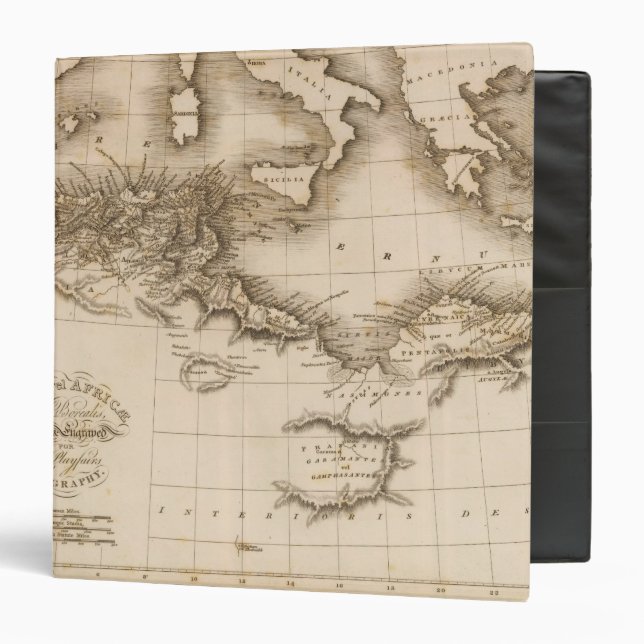 Libya, Africa Binder (Front/Inside)