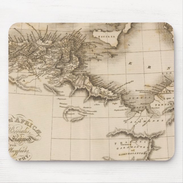 Libya, Africa Mouse Pad (Front)