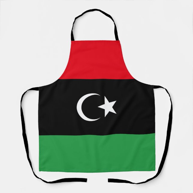 Libya Flag Apron (Front)
