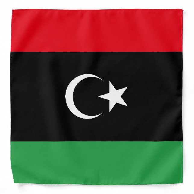 Libya Flag Bandana (Front)
