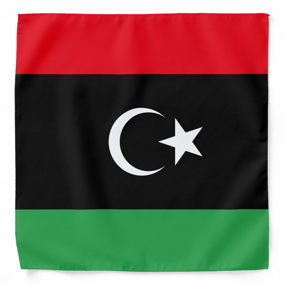 Libya Flag Bandana | Zazzle