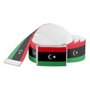 Libya Flag Belt