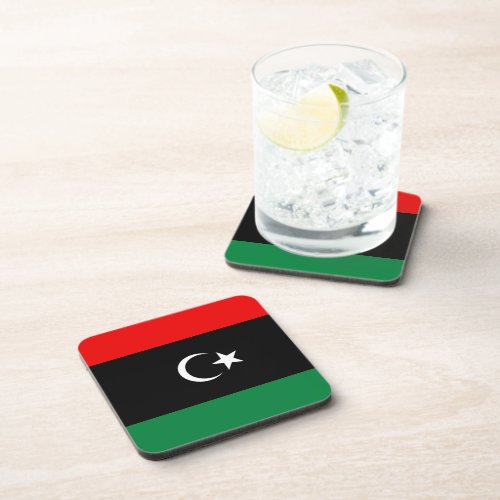 Libya Flag Coaster