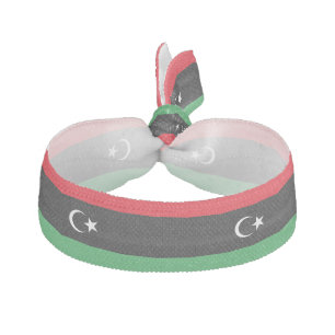 Libya Flag Elastic Hair Tie