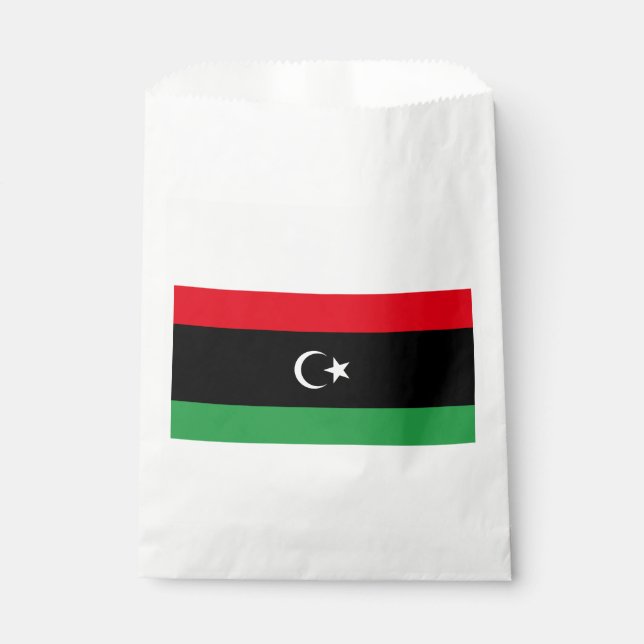 Libya Flag Favor Bag (Front)