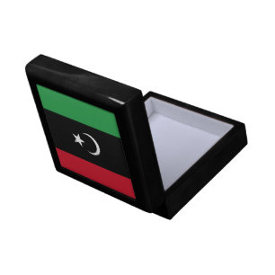Libya flag gift box