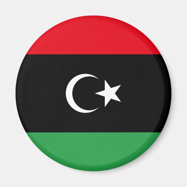 Libya Flag Magnet (Front)