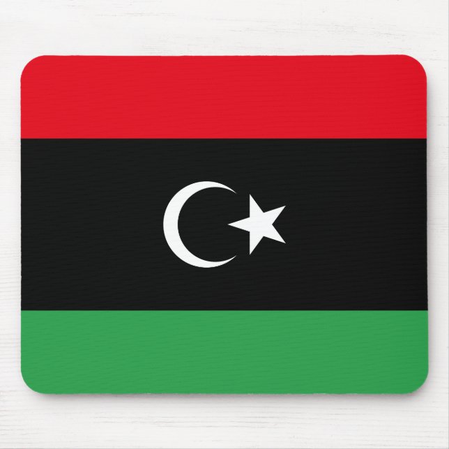 Libya Flag Mouse Pad (Front)