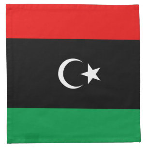 Libya Flag Napkin