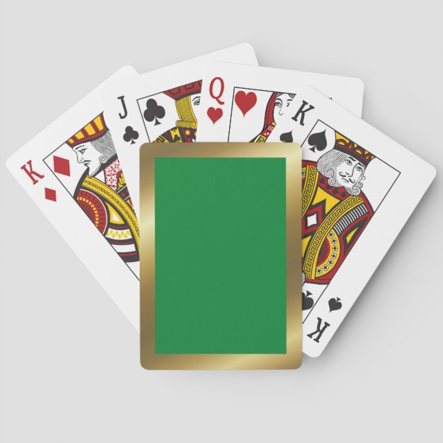 Libya Flag Playing Cards (Back)