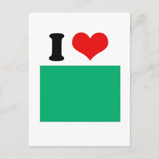 Libya Flag Postcard