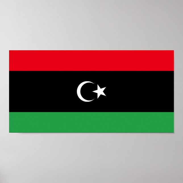 Libya Flag Poster (Front)