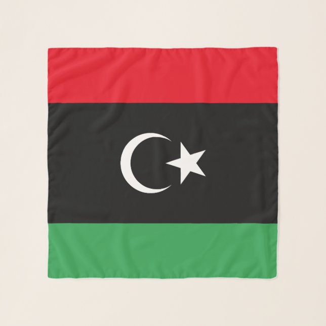 Libya Flag Scarf (Front)