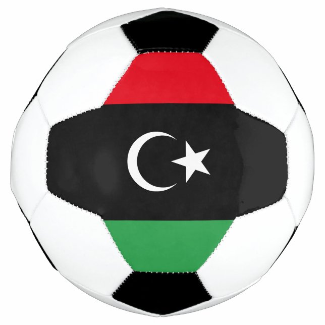 Libya Flag Soccer Ball (Front)
