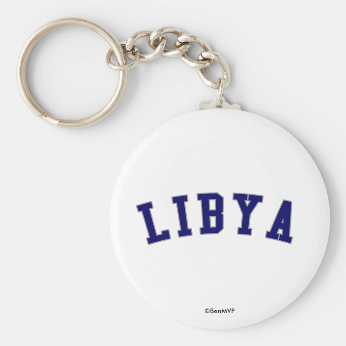 Libya Keychain