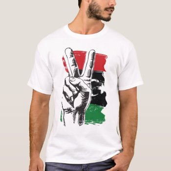 Libya Peace Shirt by 785tees at Zazzle