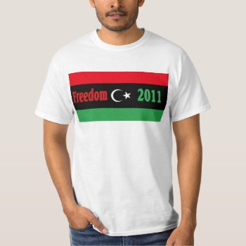 Libya Shirt - ليبيا الحرية by zarenmusic at Zazzle