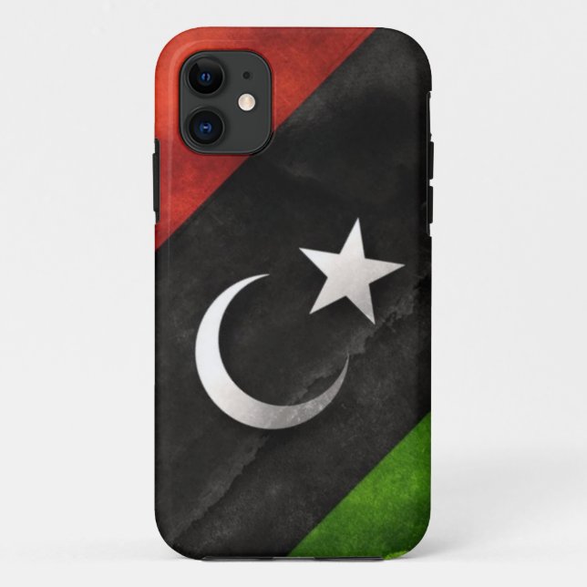 Libyan flag Case-Mate iPhone case (Back)