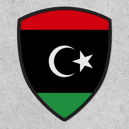 Libyan Flag Flag of Libya Patch