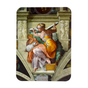 Libyan Sibyl by Michelangelo Magnet