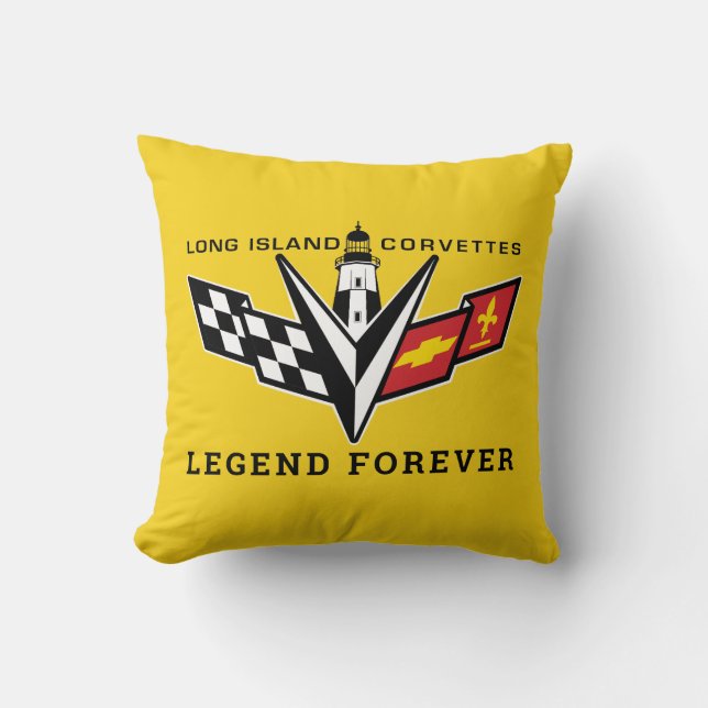 LIC- AUTOMOBILE CLUB LOGO THROW PILLOW (Front)