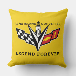 LIC- AUTOMOBILE CLUB LOGO THROW PILLOW