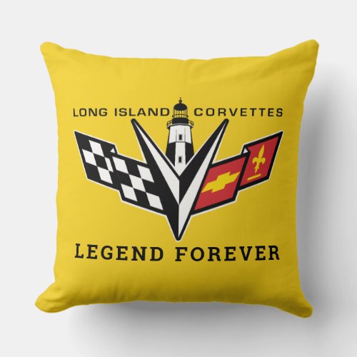 LIC_ AUTOMOBILE CLUB LOGO THROW PILLOW