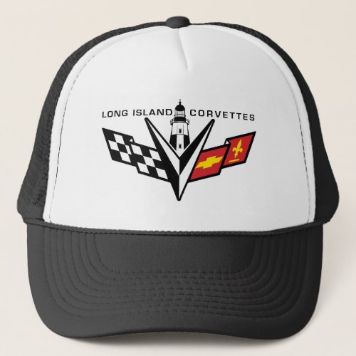 LIC Vettes Car Club Logo Trucker Hat