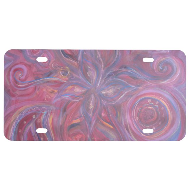 licence plate for ladies (Front)