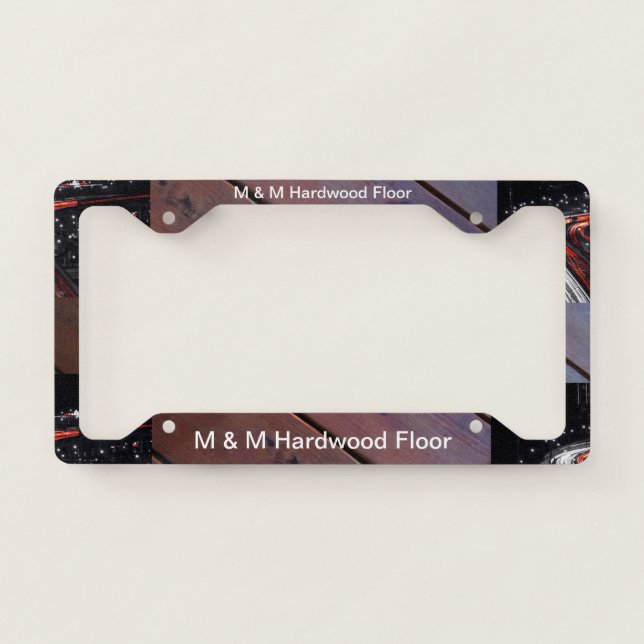 Licence plates frames, custom frames (Front)