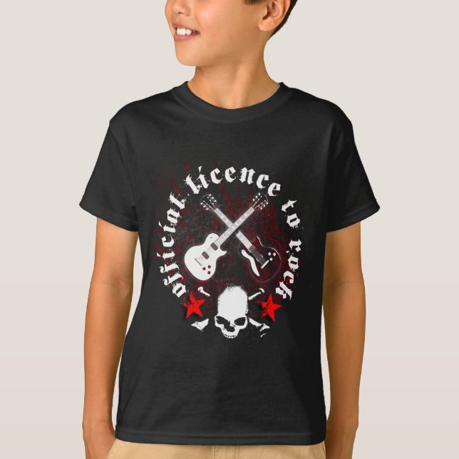 Licence to Rock A T-Shirt (Front)