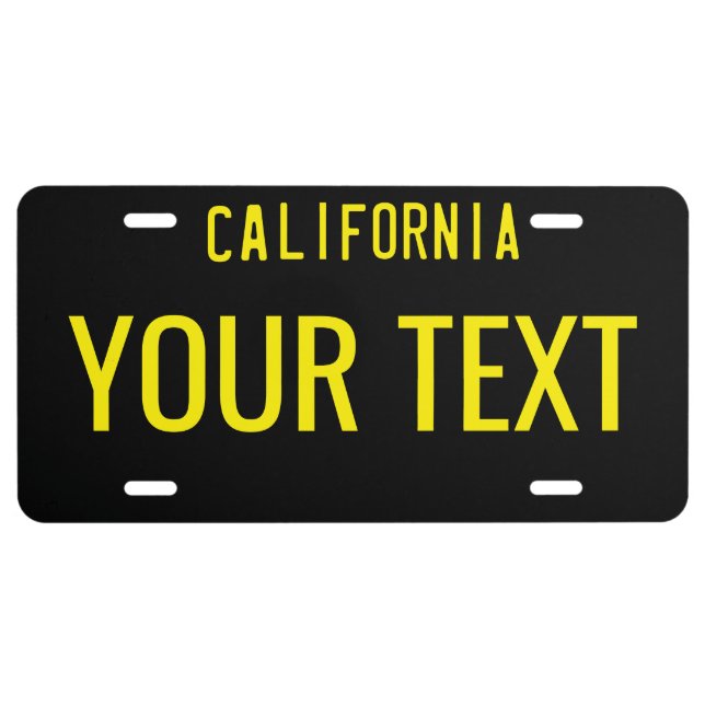 License Plate (Front)